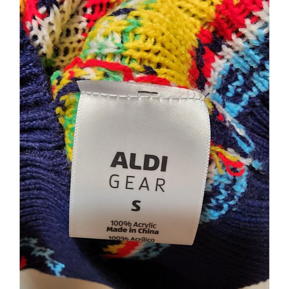 Aldi Gear Holiday Unisex Size S Ugly Christmas Sweater Winter Collection Festive - Picture 4 of 7